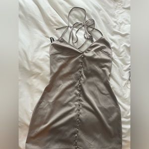 Missguided Satin Party Dress